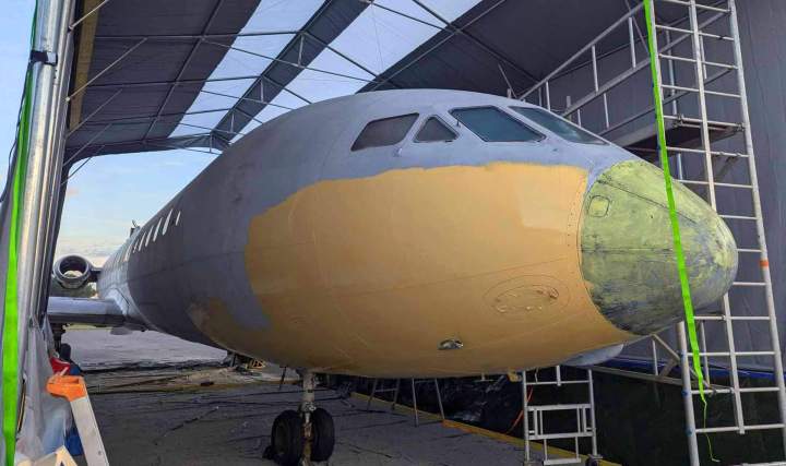 Monument traité par grenaillage Paris