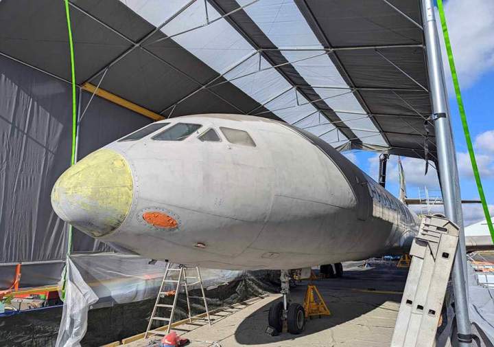 Décapage d'avion Paris